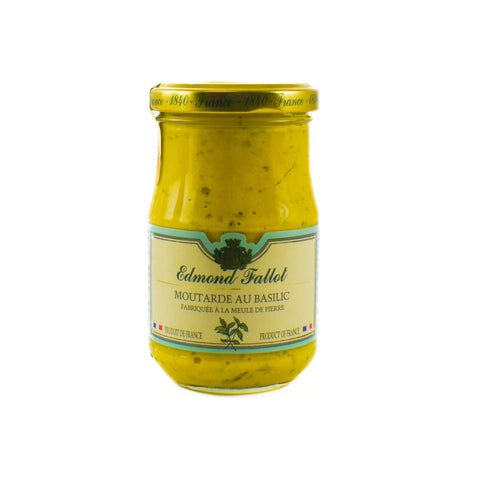 Fallot Dijon Mustard With Basil, 205g
