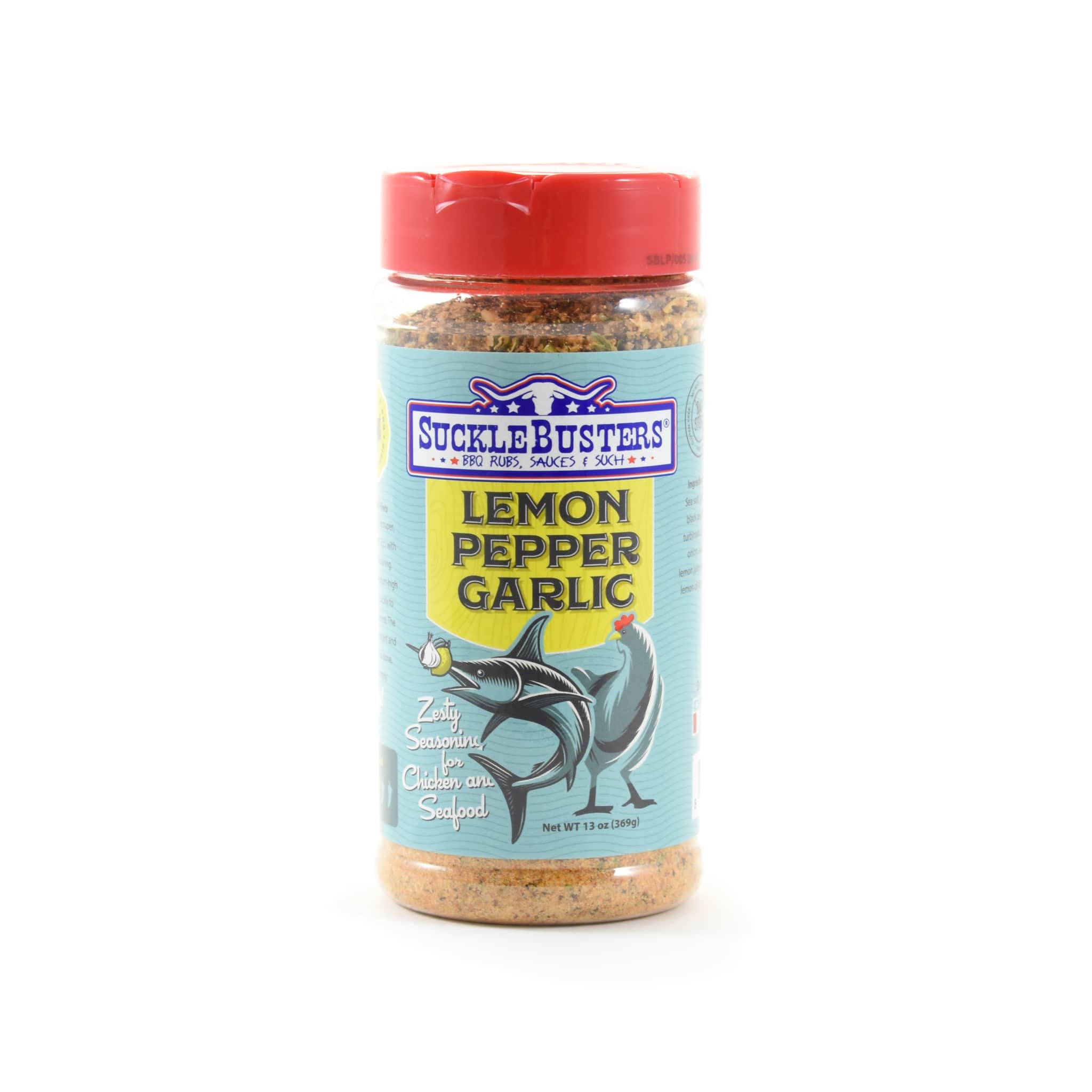Sucklebusters Lemon Pepper Garlic Seasoning 368g