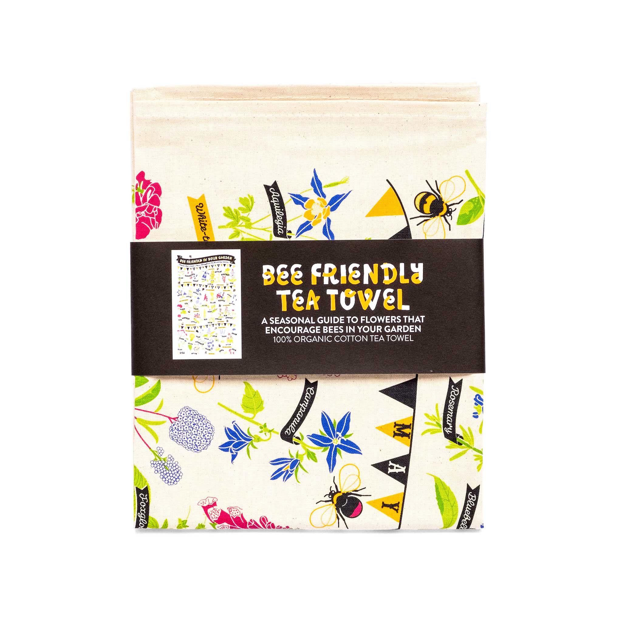 Stuart Gardiner Bee Friendly Tea Towel
