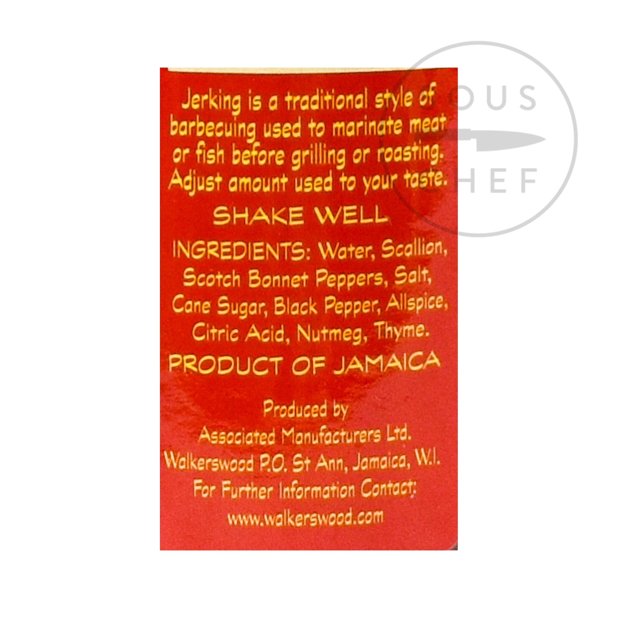 Walkerswood Spicy Jamaican Jerk Marinade Buy Online UK Sous Chef UK