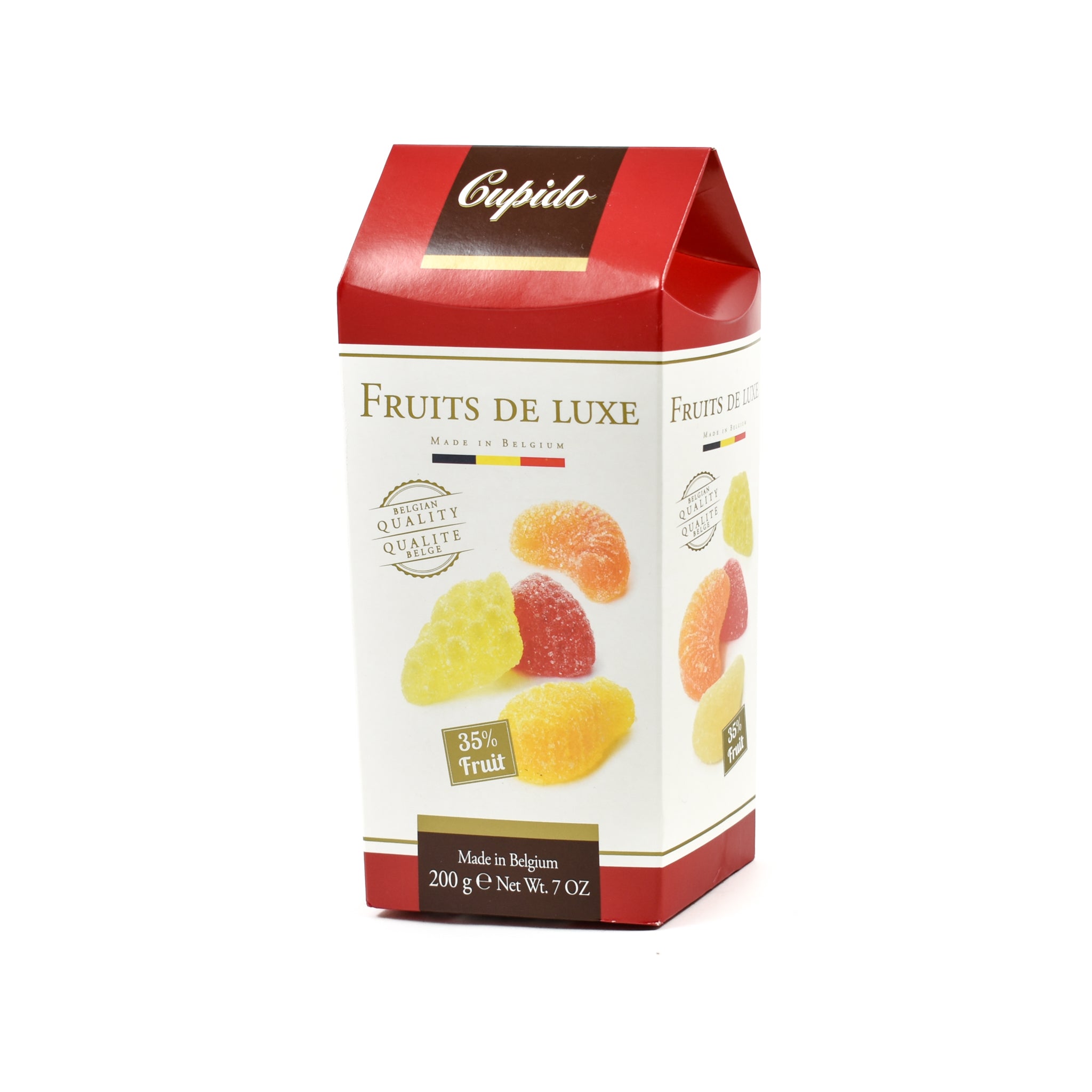 Cupido Fruits de Luxe 200g Ingredients Chocolate Bars & Confectionery