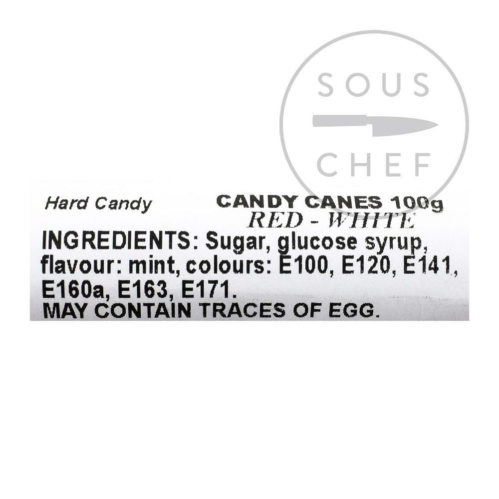 No 6 Candy Cane Lane - Giant Candy Cane 100g ingredients