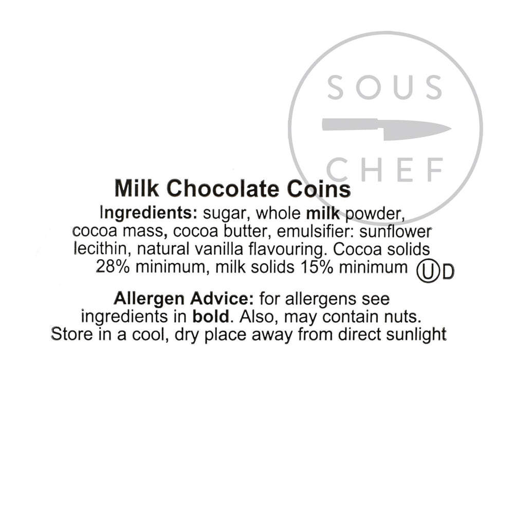 Fun Bag of Assorted Coins 400g back of package