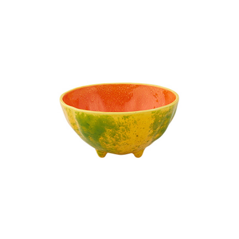Bordallo Pinheiro Tropical Fruits Papaya Small Bowl, 14x14cm