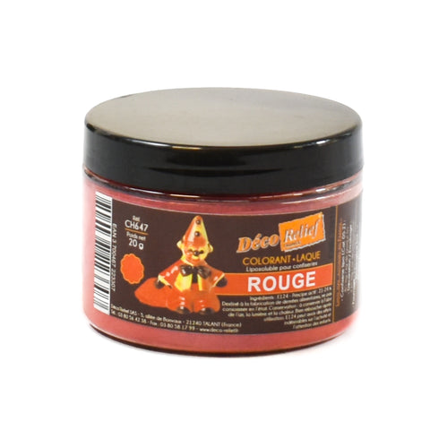 Deco Relief Red Gloss Food Colour for Chocolate, 20g
