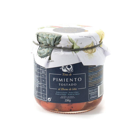 Wood Oven Roasted Red Pepper Strips, 330g