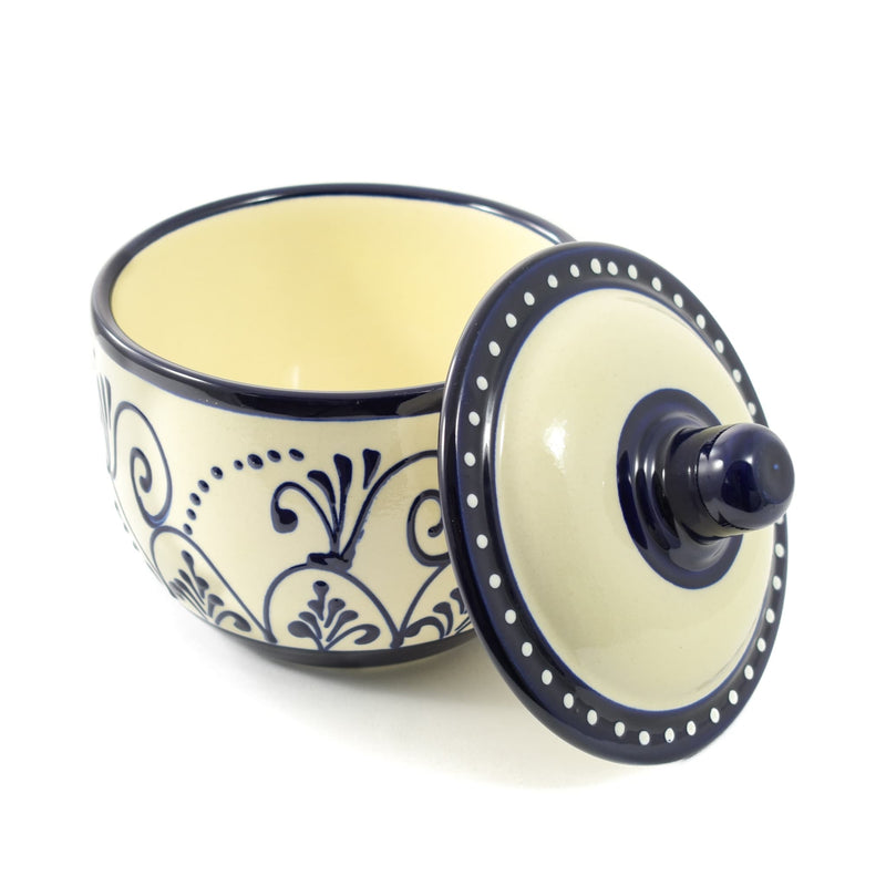 Sous Chef Andalucia Salt Cellar Painted Spanish Tableware