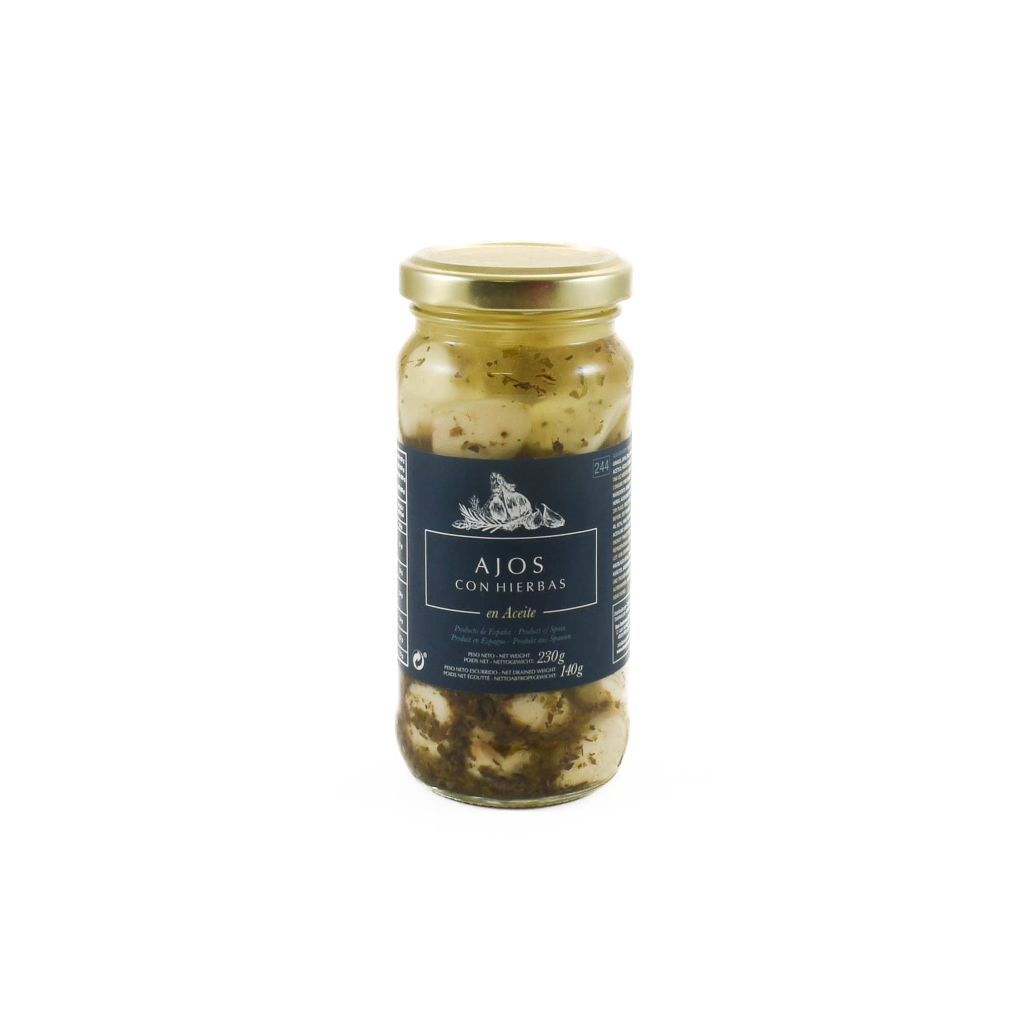 Garden Delights Garlic in Oil with Herbs, 244ml