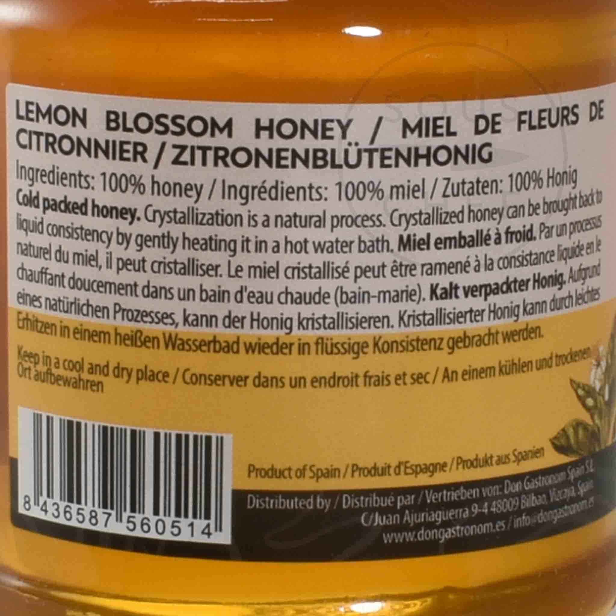 Spanish Lemon Honey, 250g