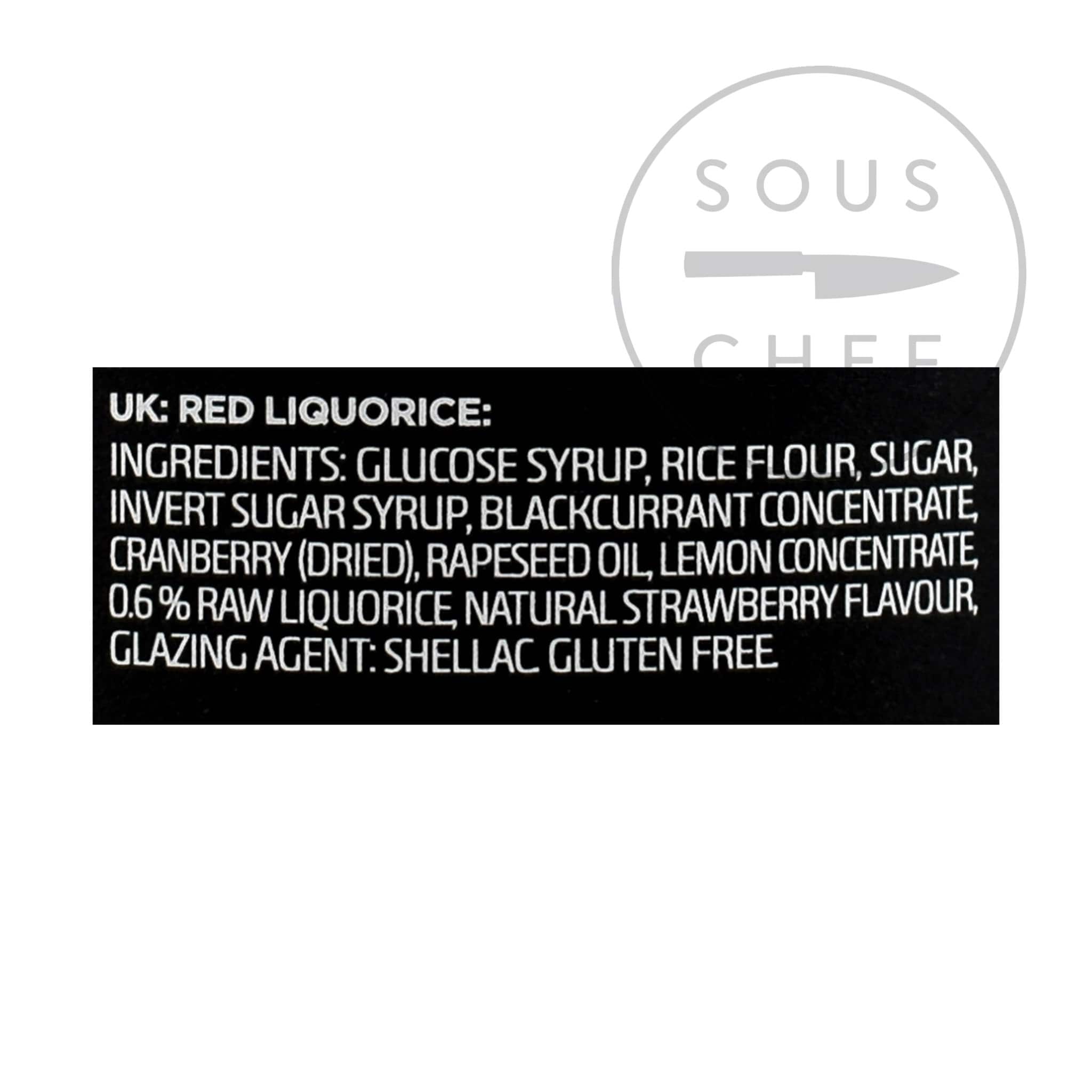 Lakrids Liquorice 3 - Red 150g