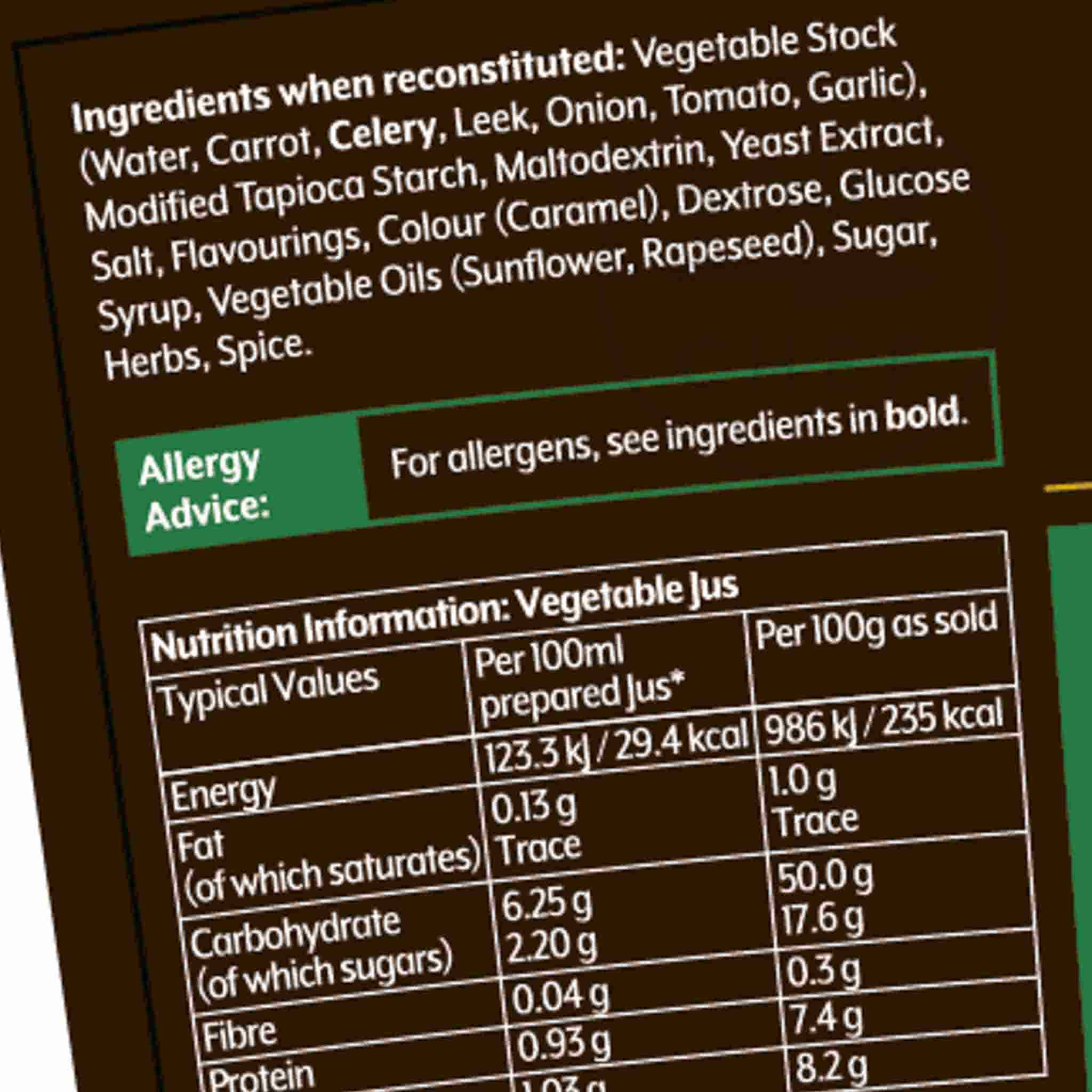 Essential Cuisine Premier Vegetable Jus 1kg