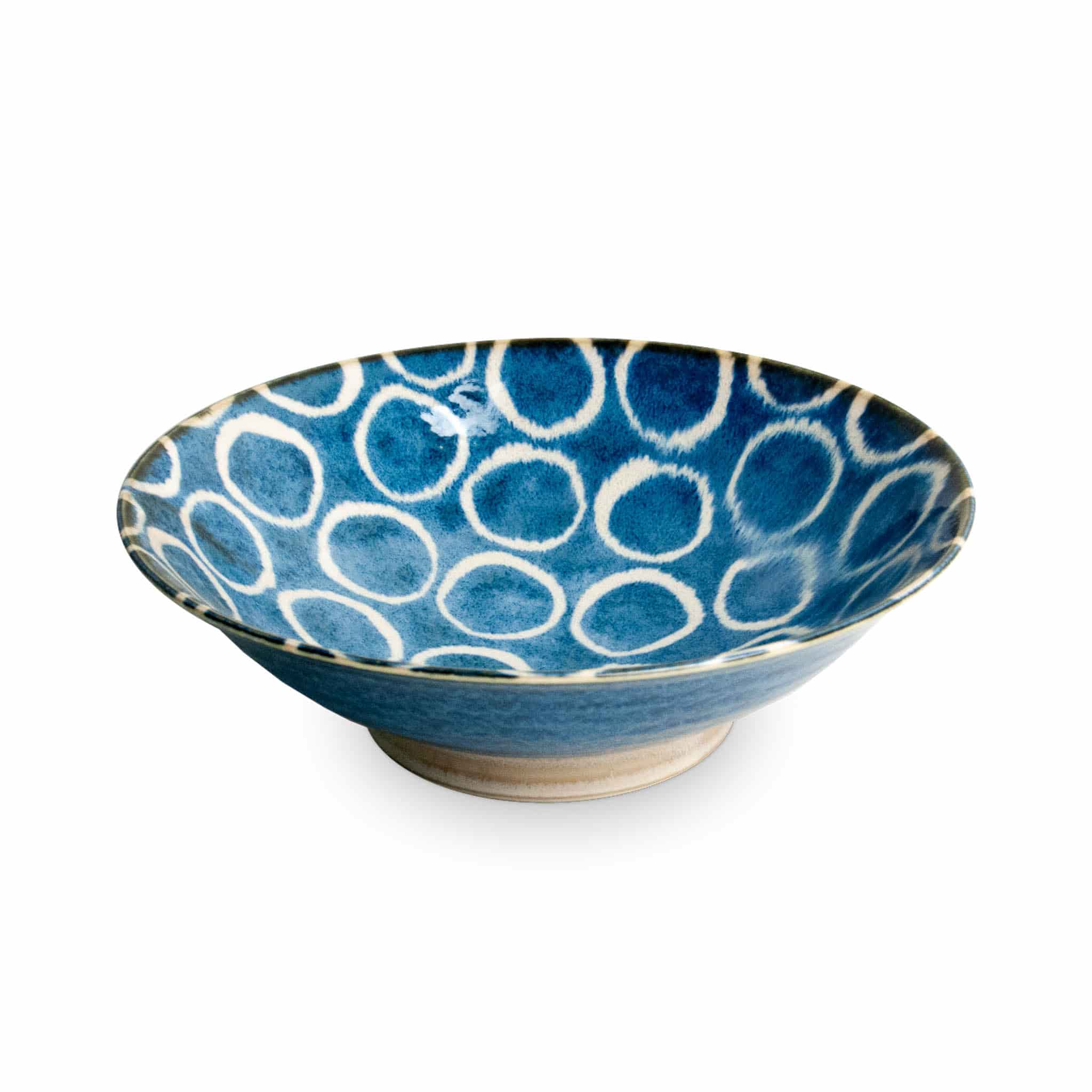 Sakuru Shallow Bowl, Blue