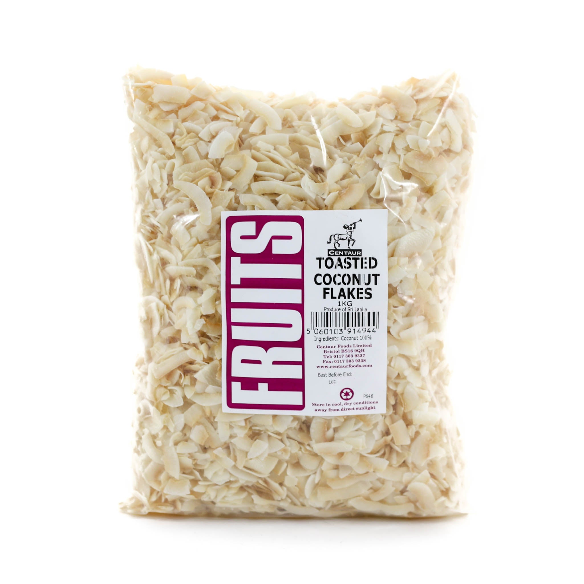 Toasted Coconut Flakes, 1kg