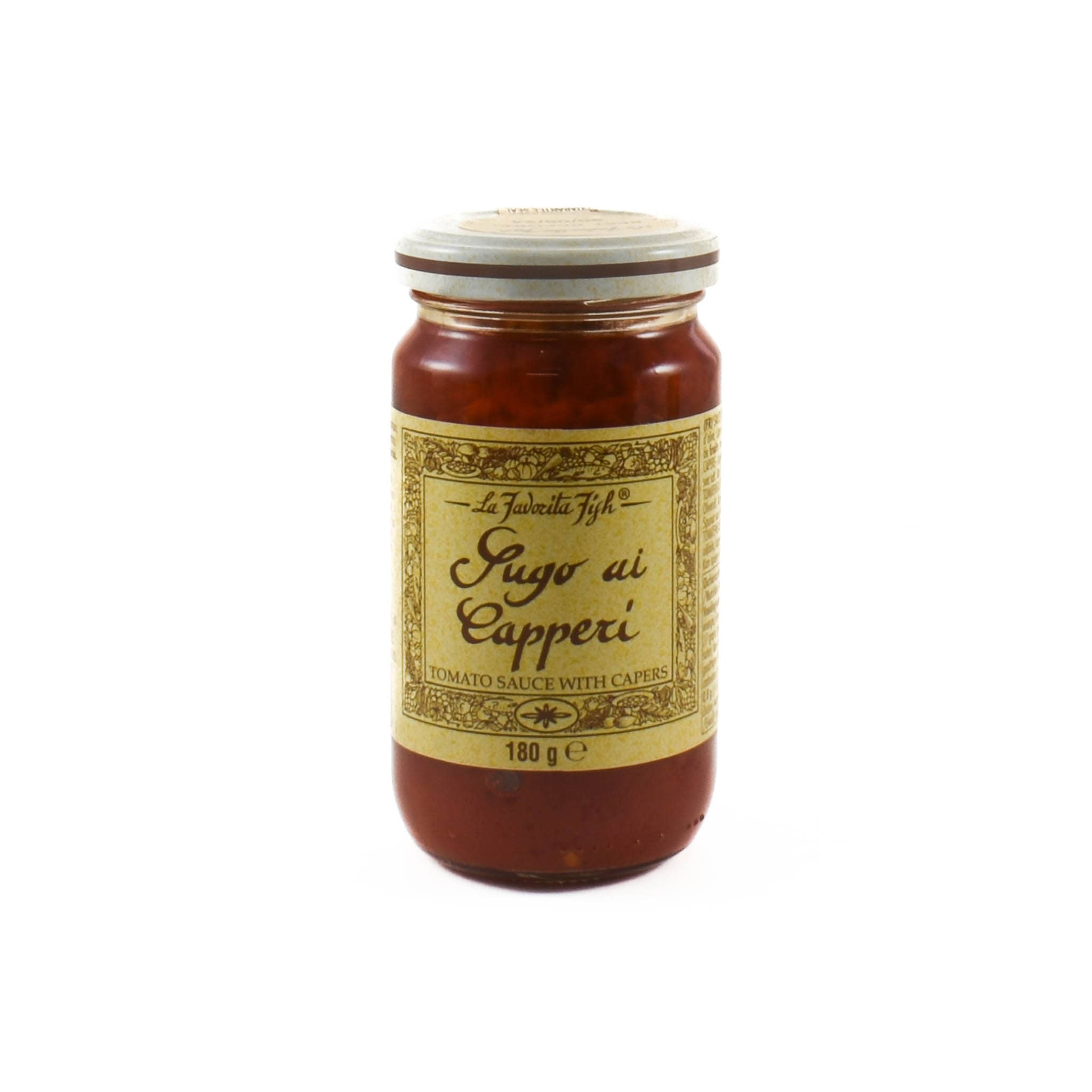La Favorita Tomato Sauce With Capers, 180g