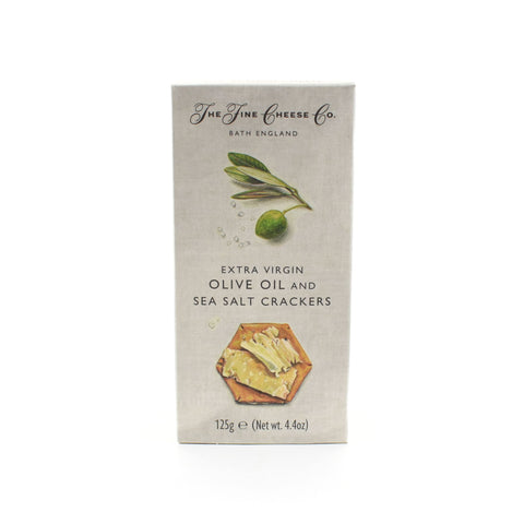 Extra Virgin Olive Oil & Sea Salt Crackers, 125g