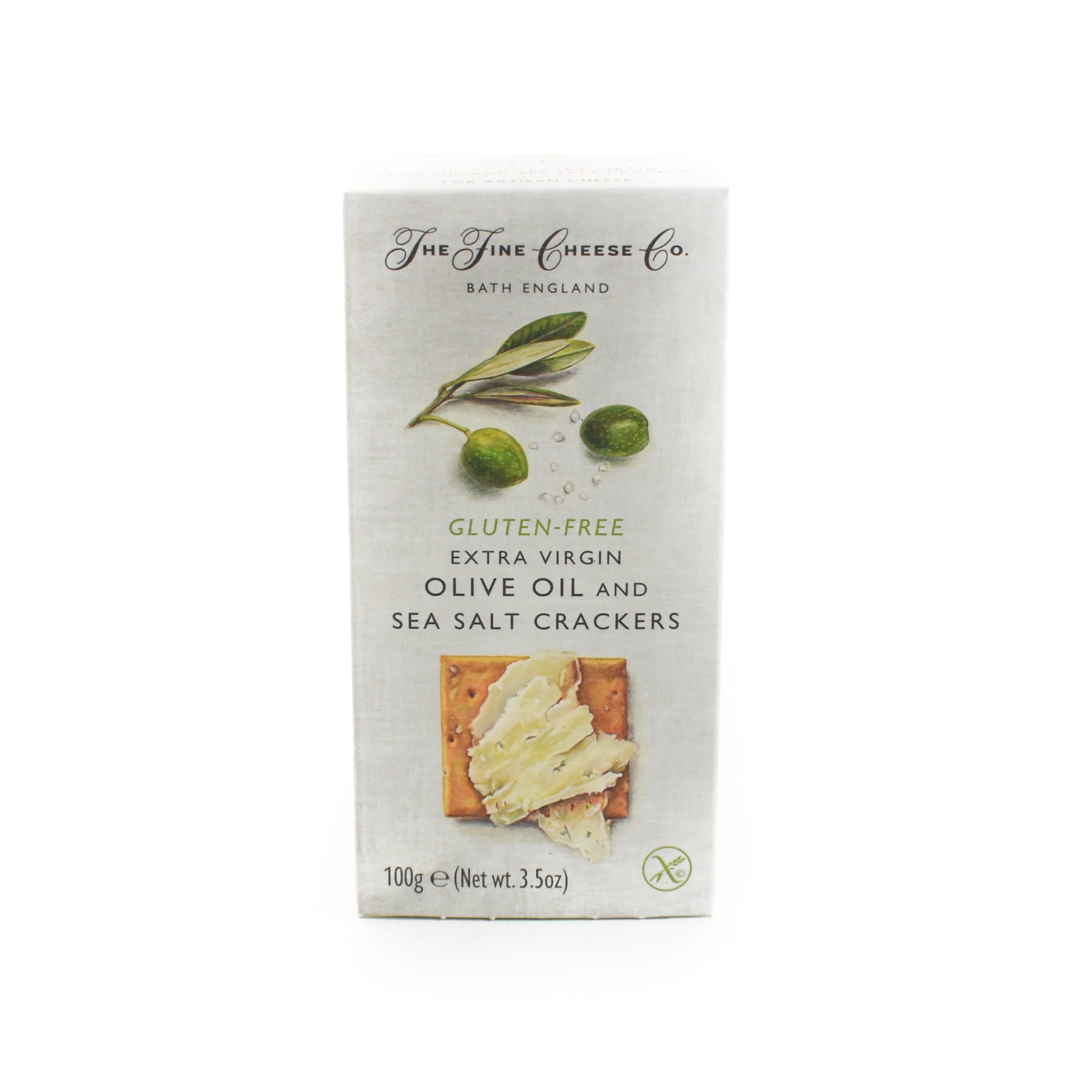 Gluten Free Extra Virgin Olive Oil & Sea Salt Crackers 100g