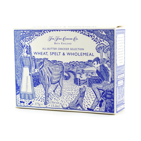 The Fine Cheese Co. All Butter Cracker Selection Box, 375g