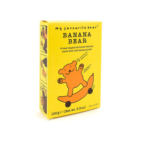 My Favourite Bear Banana Biscuits, 100g