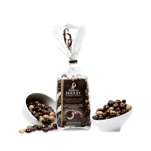Francois Doucet Assorted Chocolate Coffee Beans, 200g