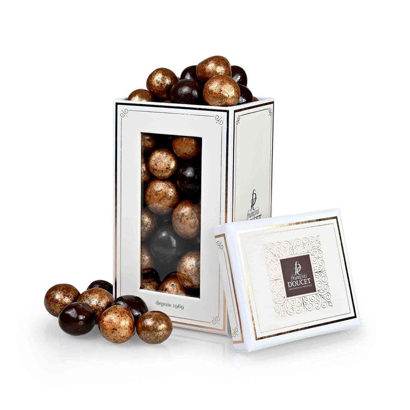 Francois Doucet Chocolate Covered Roasted Hazelnuts Dark & Milk 200g