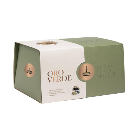 Fiasconaro Pistachio Panettone With Pistachio Cream, 1kg