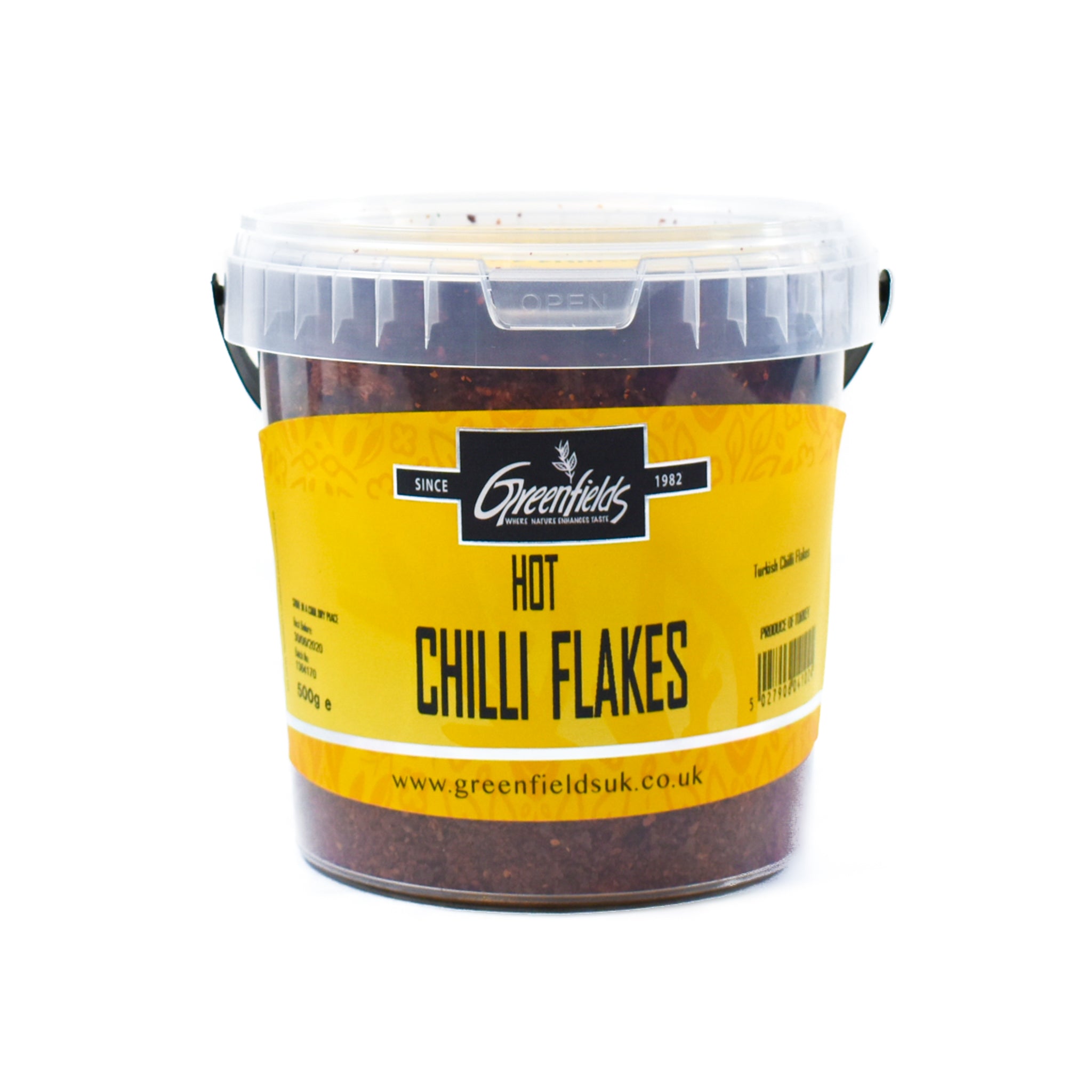 Greenfields Turkish Chilli Flakes Catering Size Ingredients Herbs & Spices Catering Size Herbs & Spices