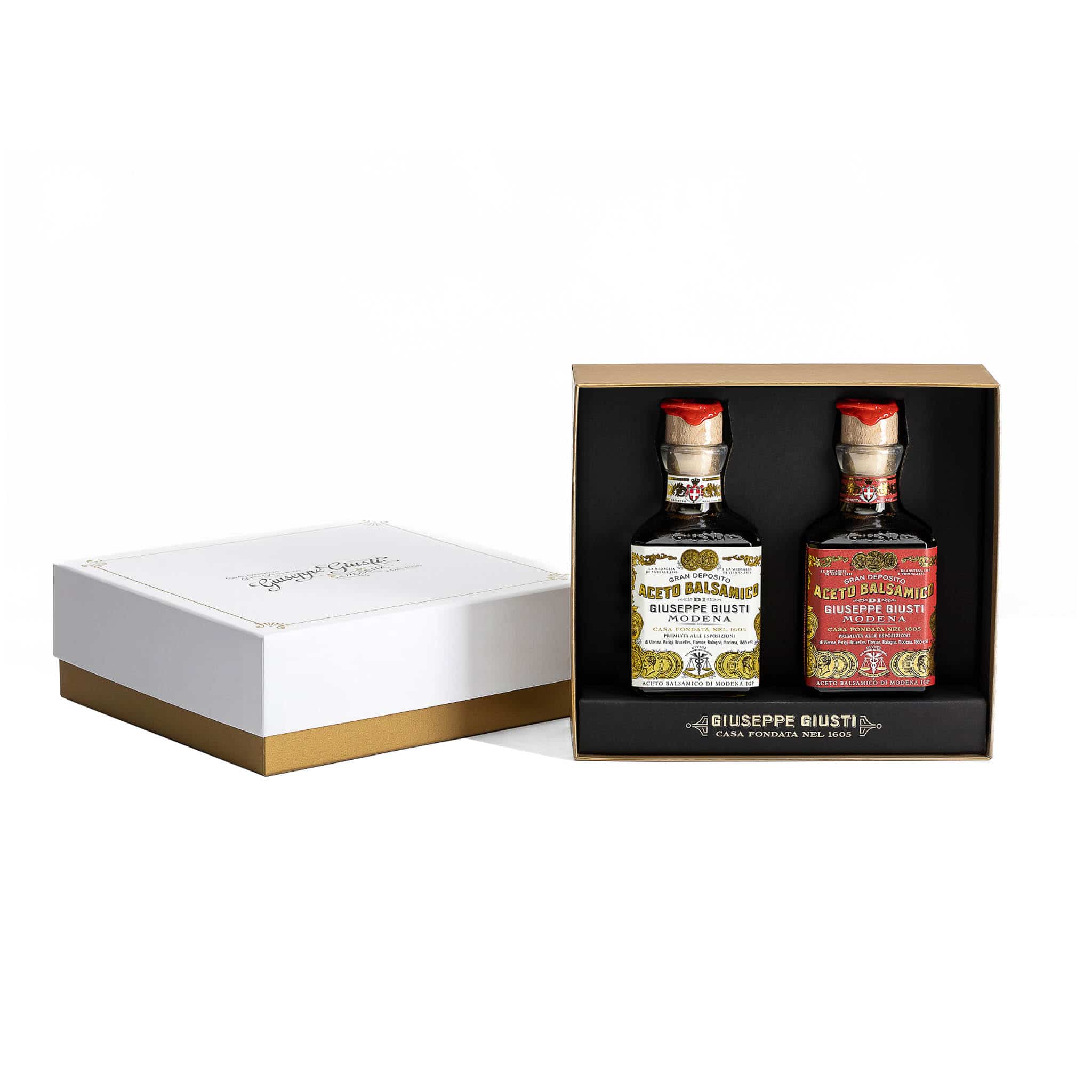 Giuseppe Giusti Duetto Balsamic Vinegar Gift Box