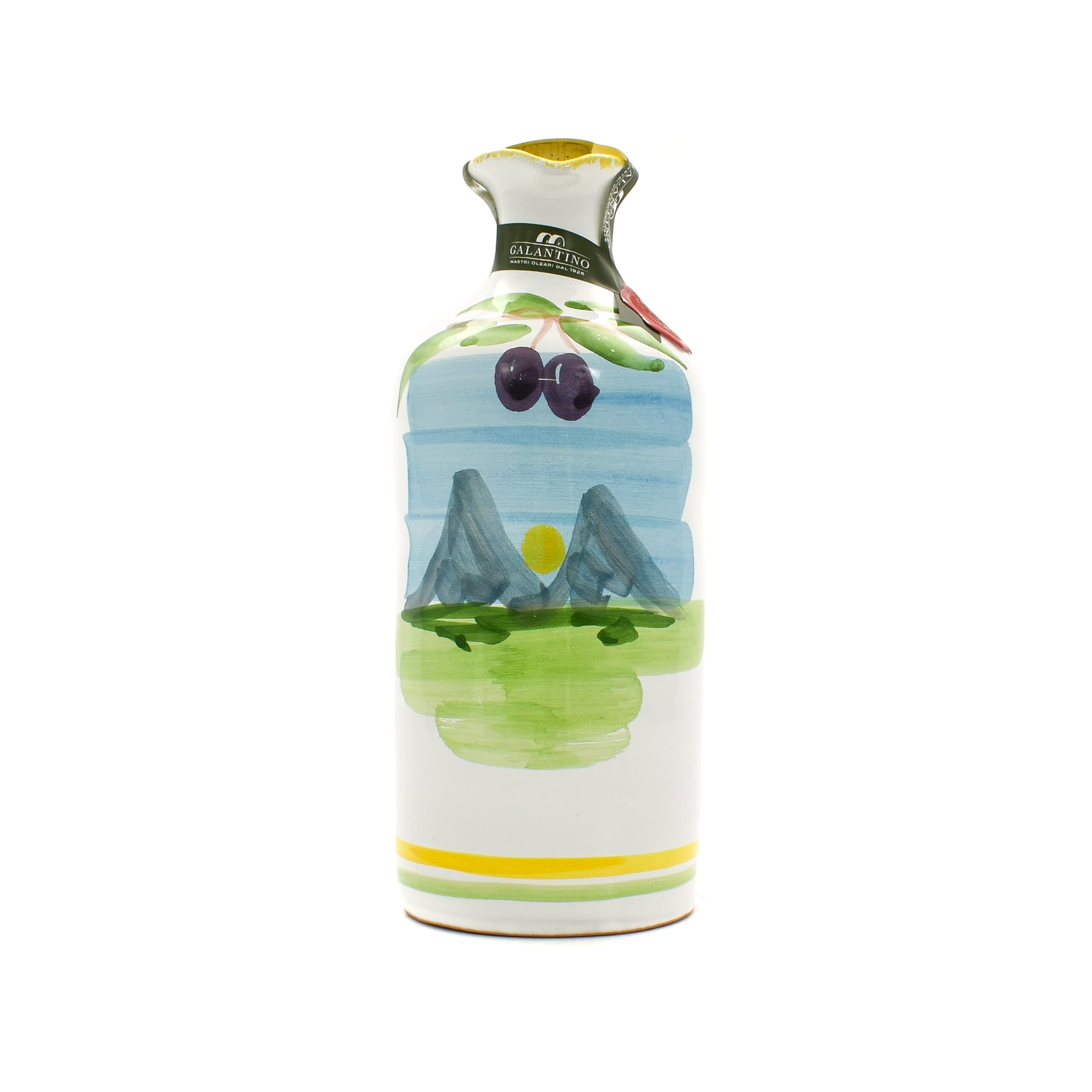 Puglian Organic Olive Oil in Terracotta Bottle 500ml