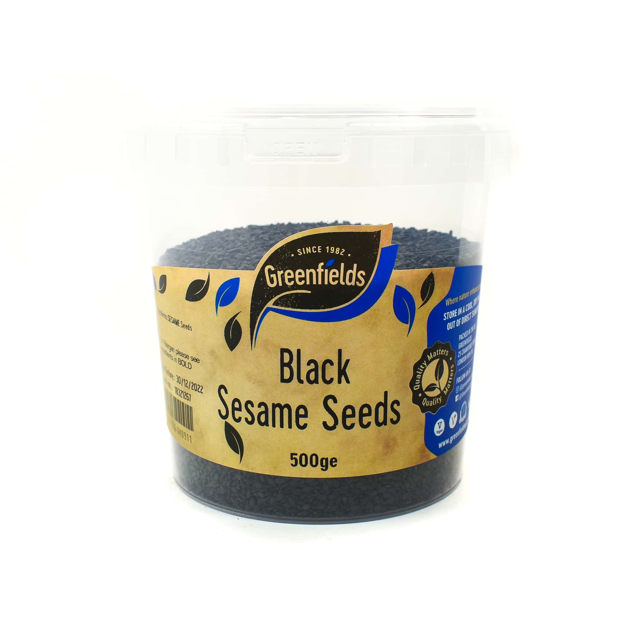Black Sesame Seeds Catering Size, 500g