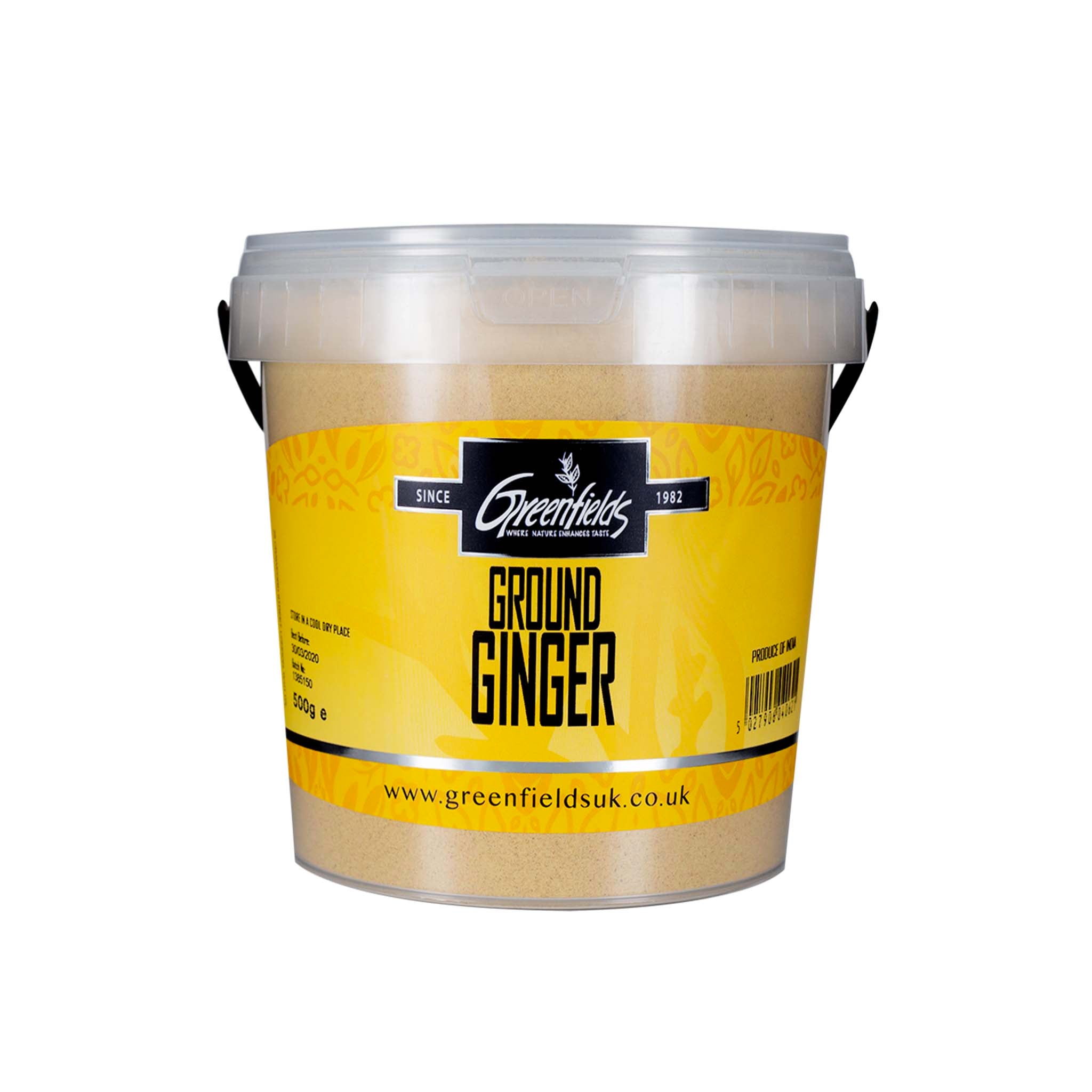 Greenfields Ground Ginger Catering Size Ingredients Herbs & Spices Catering Size Herbs & Spices