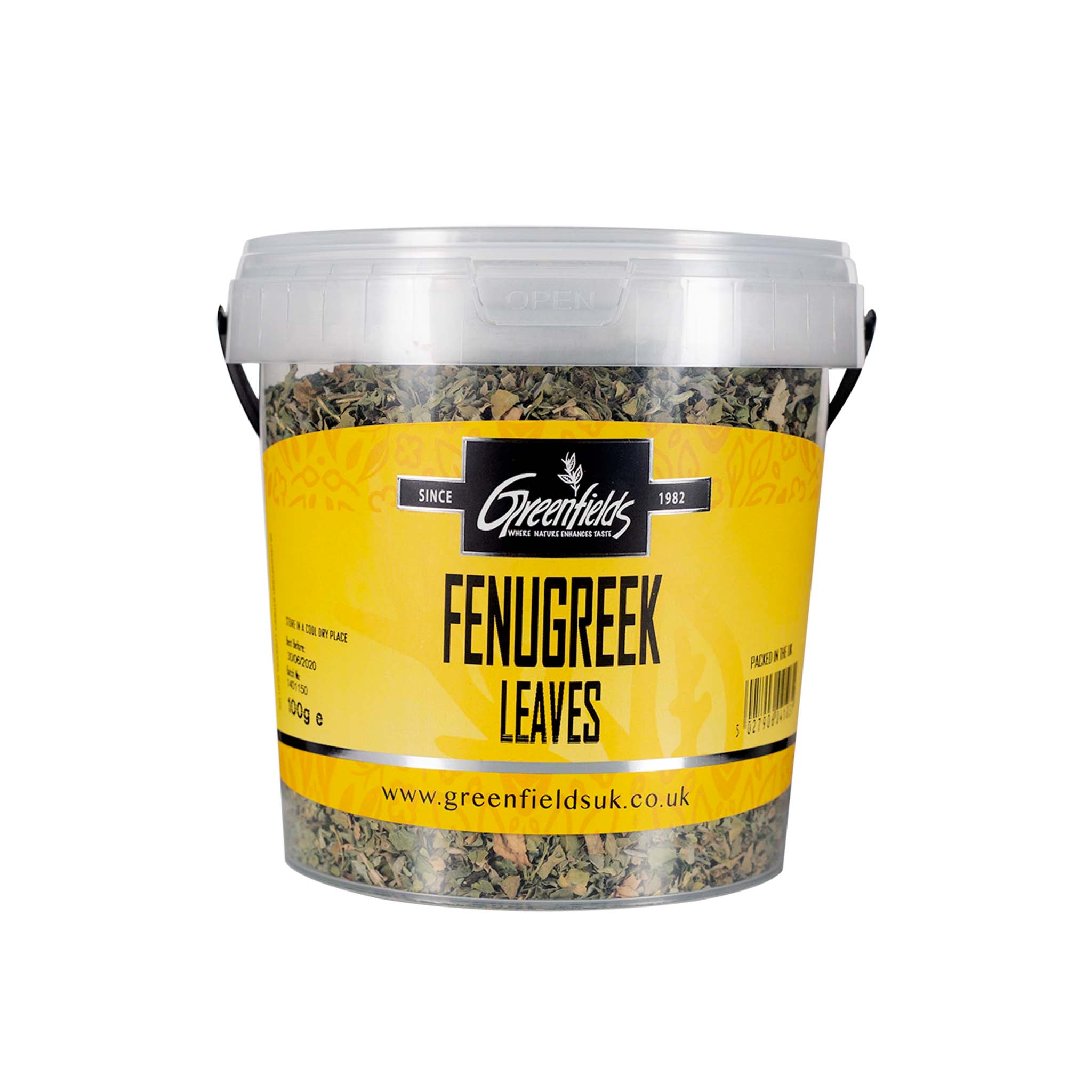 Greenfields Fenugreek Leaves Catering Size Ingredients Herbs & Spices Catering Size Herbs & Spices