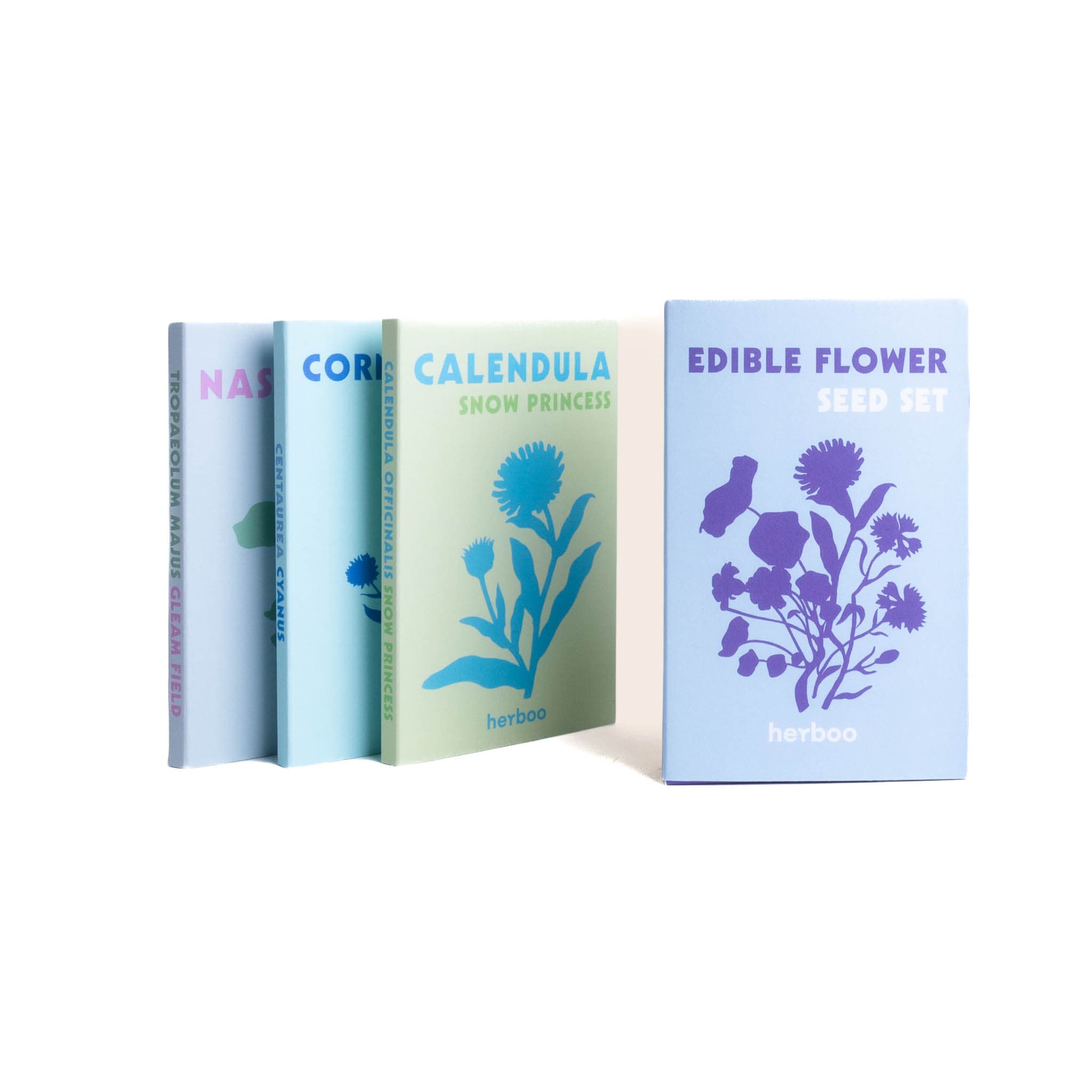Herboo Edible Flowers Seed Trio