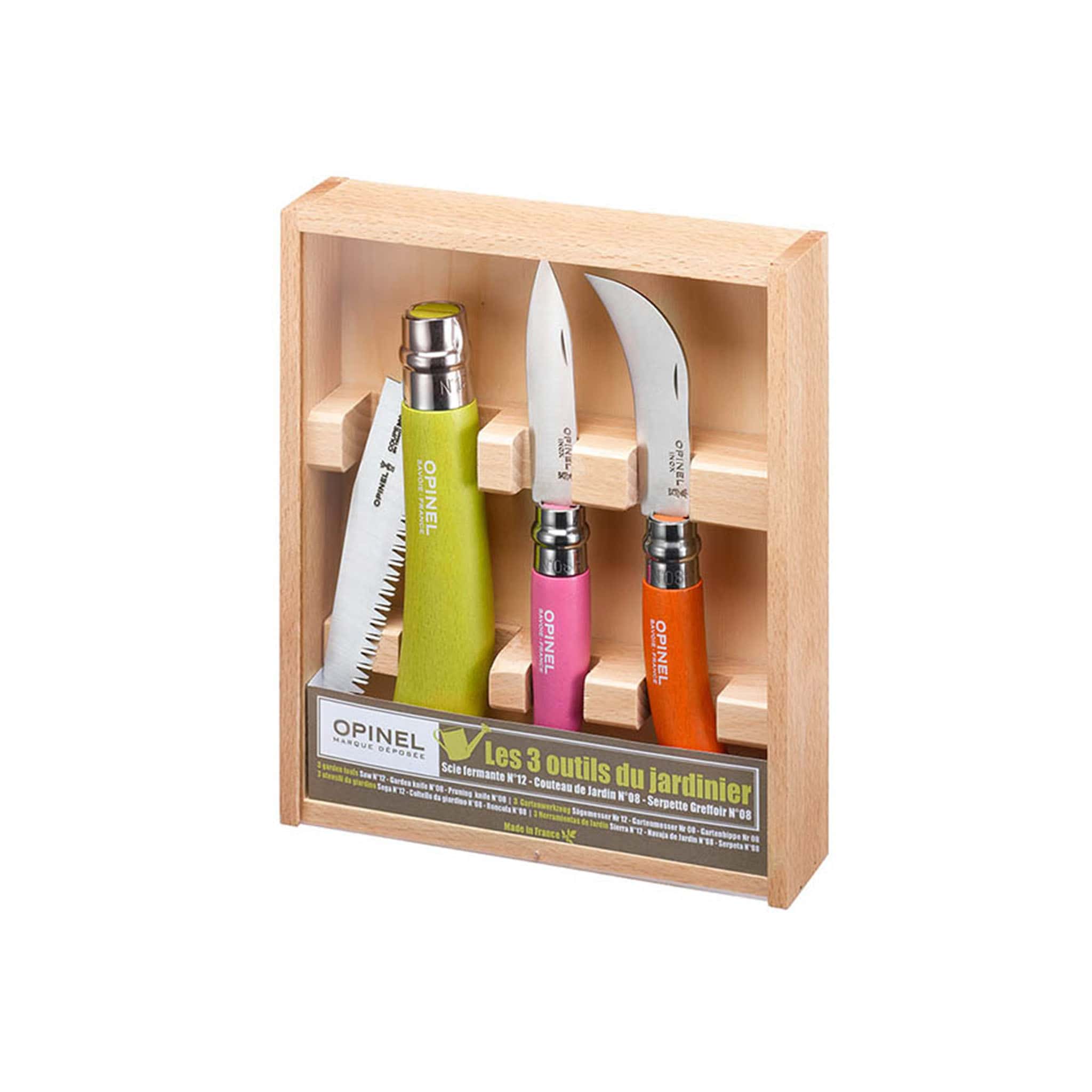 Opinel Gardening Knife Box Set