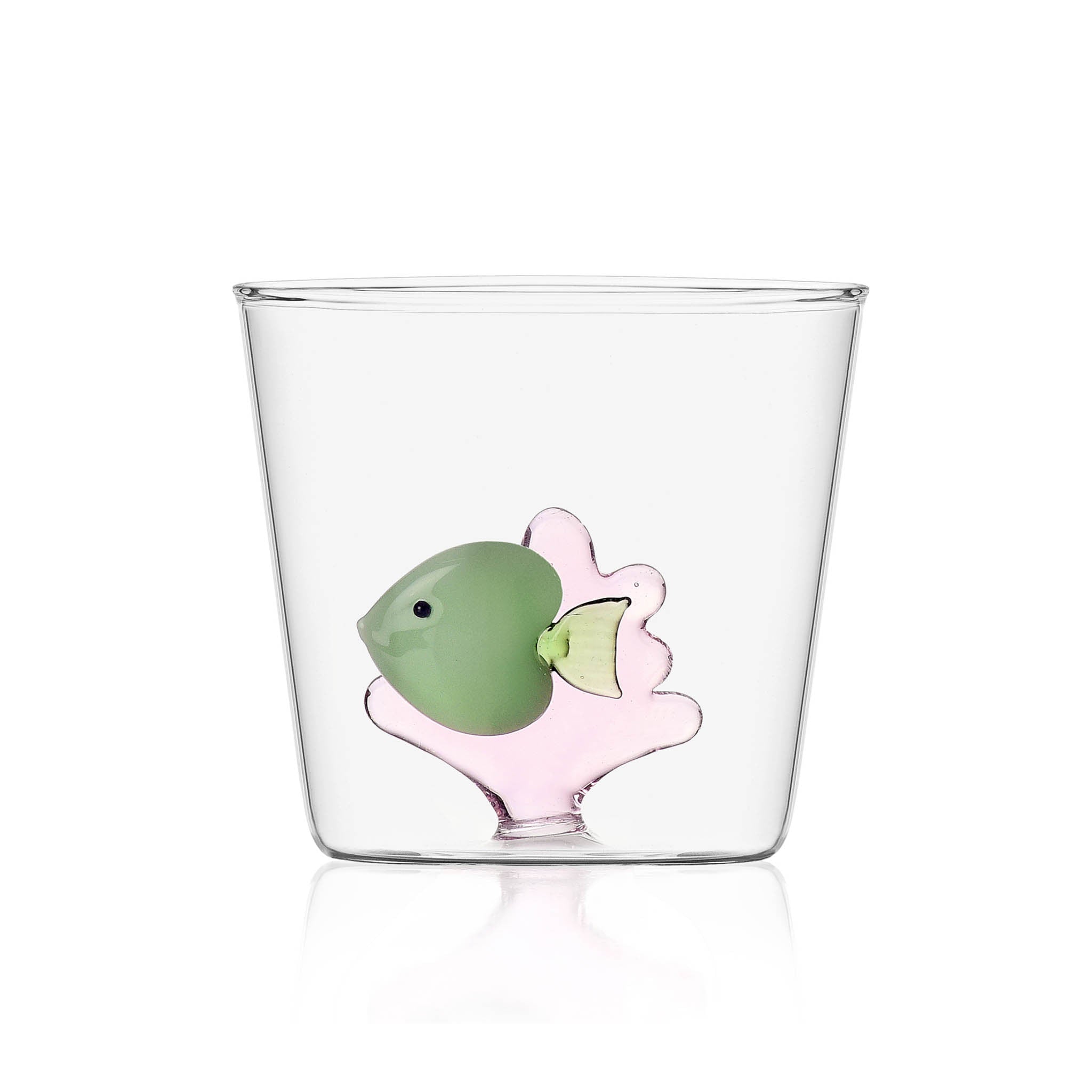 Ichendorf Green Fish with Coral Tumbler 35cl