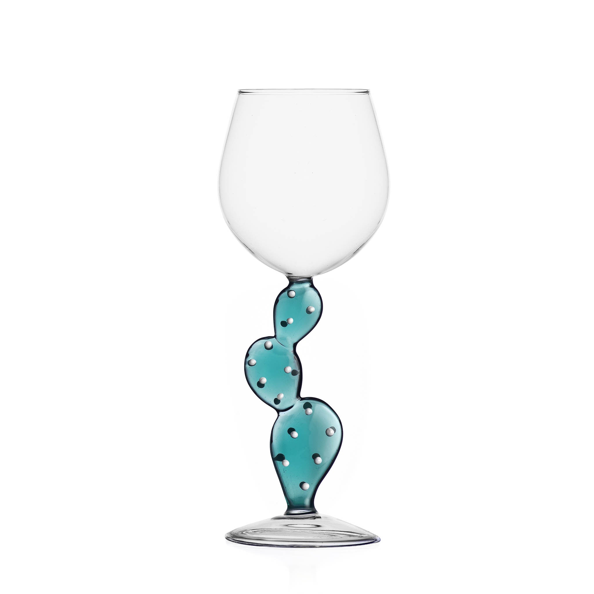 Ichendorf Milano Teal Cactus Wine Glass 350ml