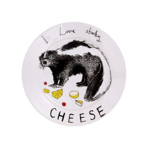 I Love Stinky Cheese Side Plate 20cm