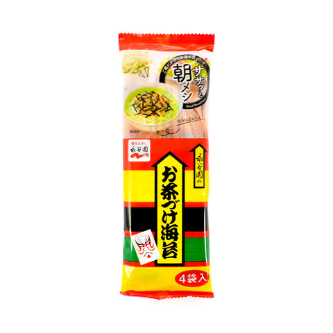 Instant Ochazuke Rice Seasoning - Nori, 4 x 6g