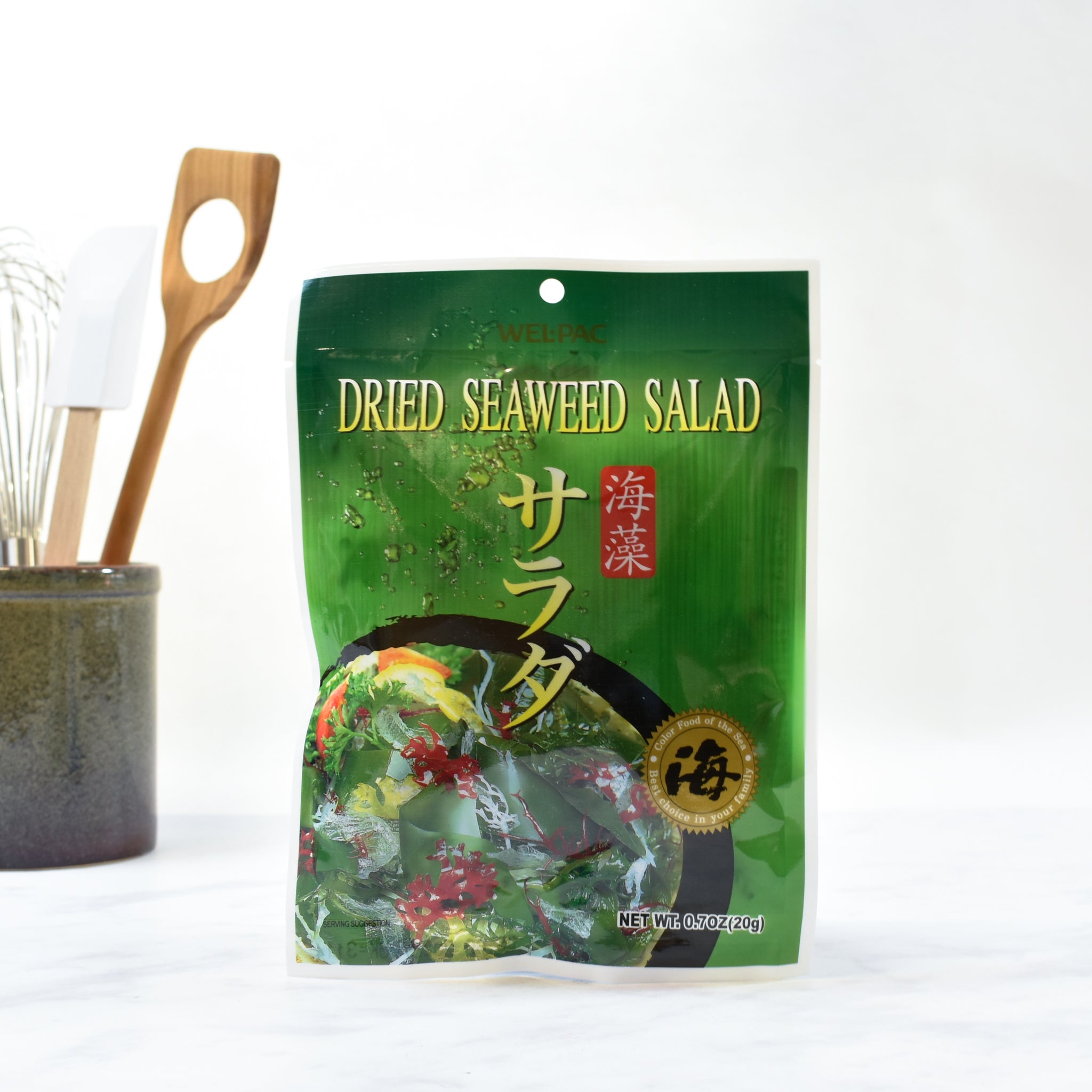 Seaweed Salad - Japanese Kaiso Salad 20g lifestyle photograph