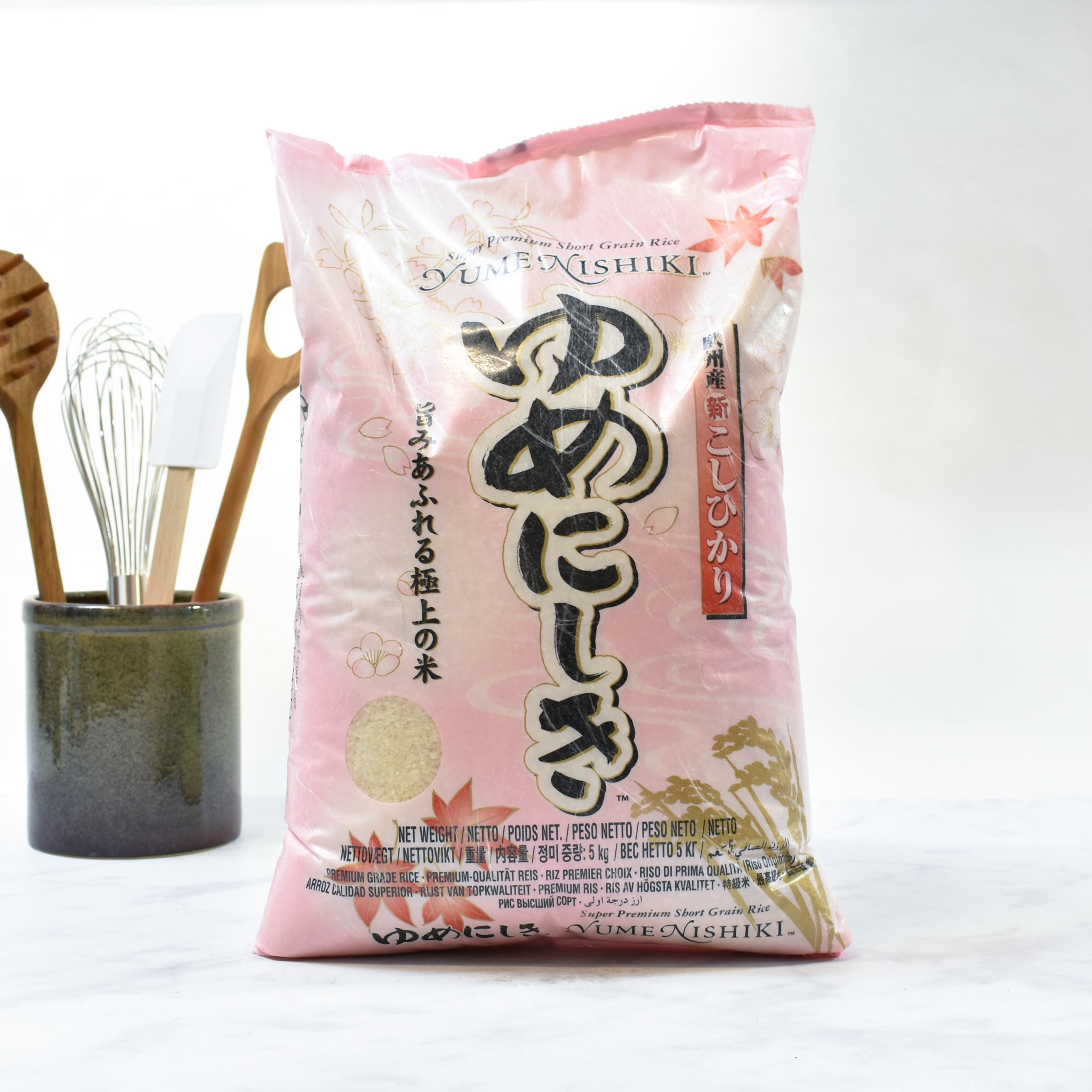 Yumenishiki Short Grain Sushi Rice 5kg lifestyle photograph