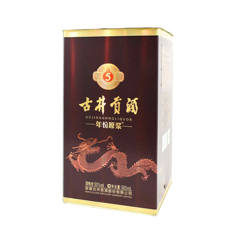 Gujinggong Chiew Ancient 5 Baijiu 50%, 500ml