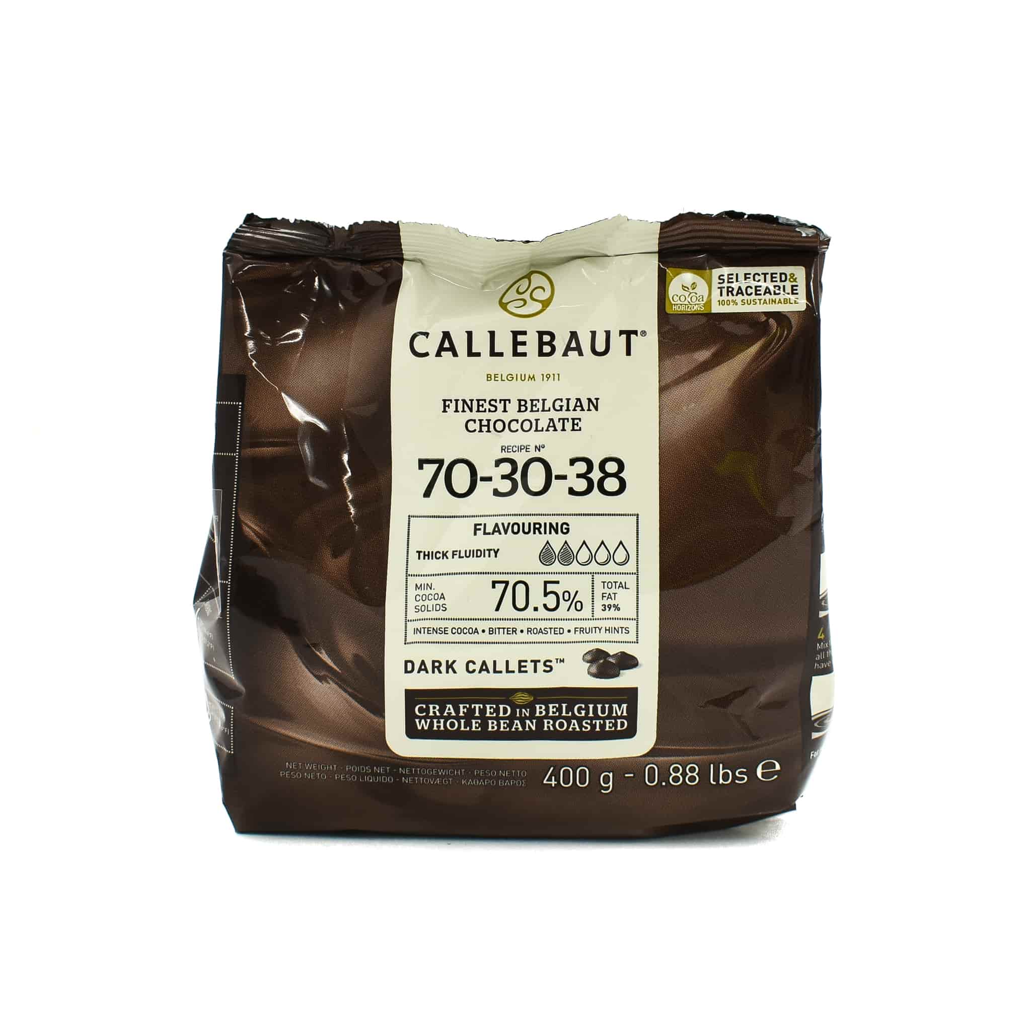 Callebaut Dark Chocolate Couverture 70% 400g