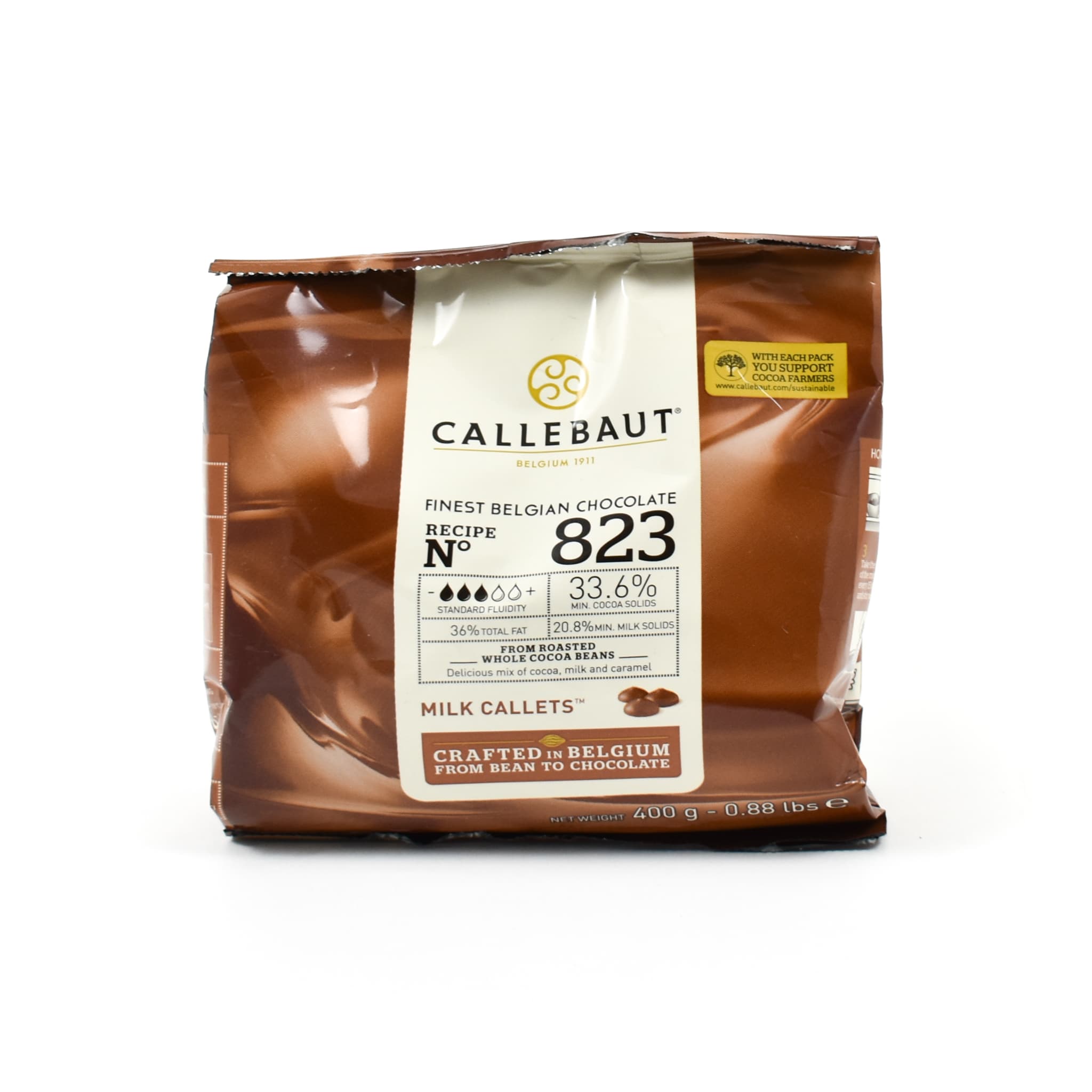 Callebaut Milk Chocolate Couverture 34%