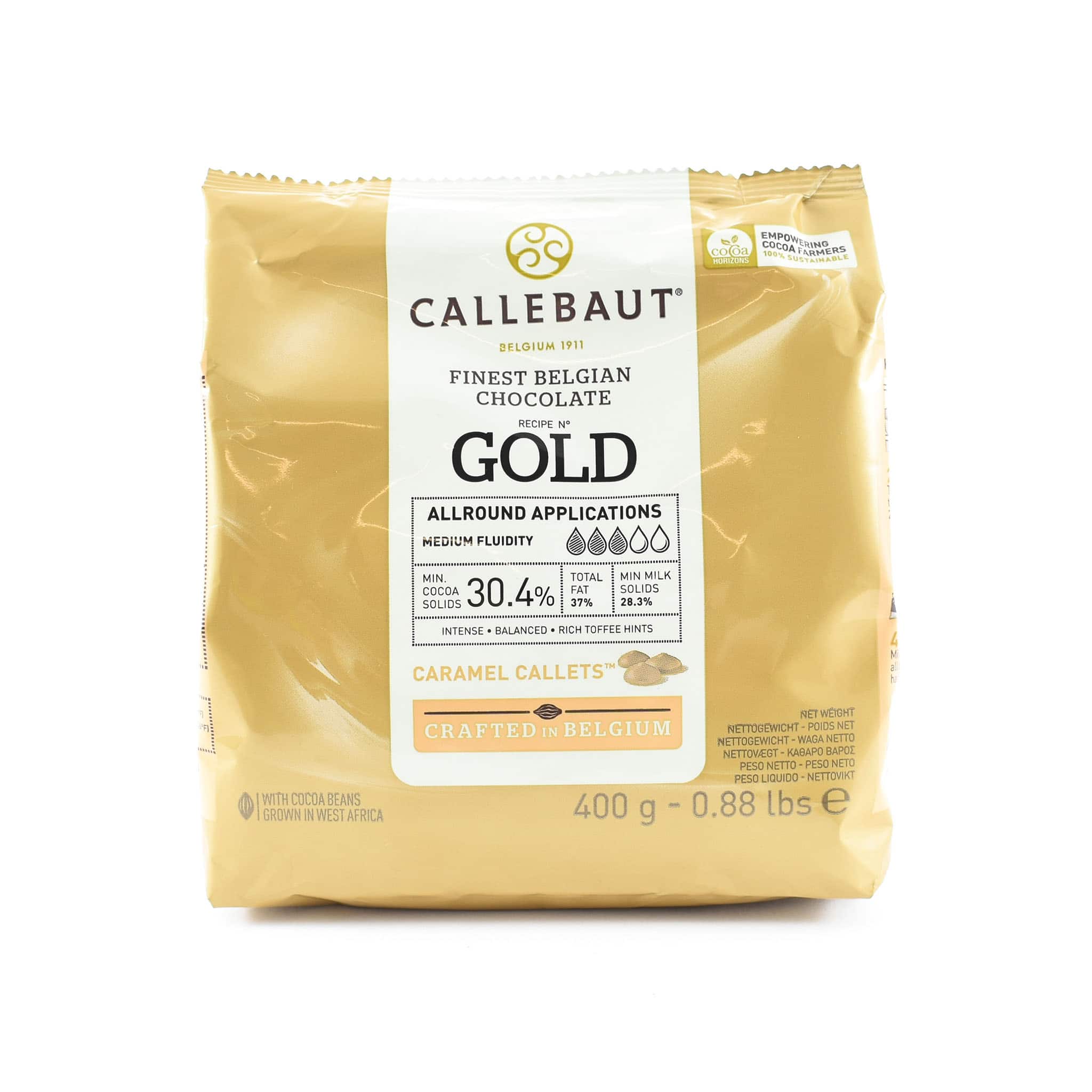 Callebaut Caramel Chocolate Couverture 400g