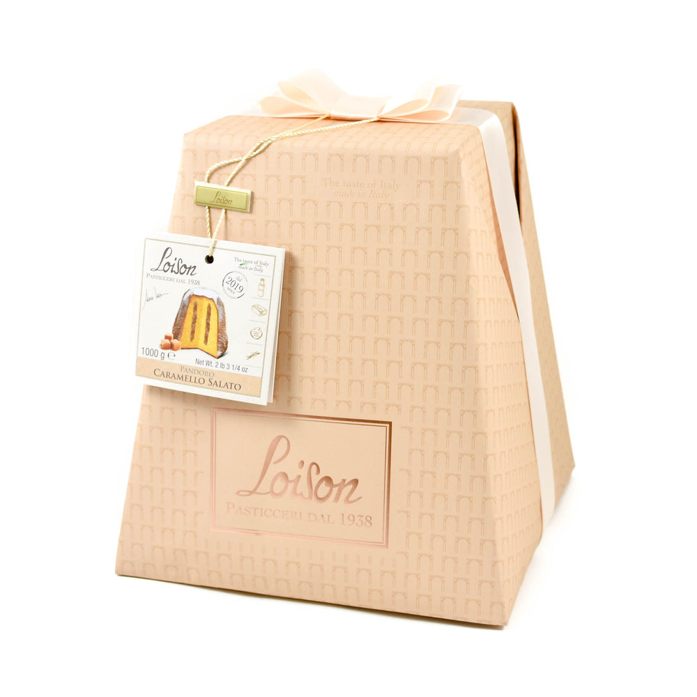 Loison Salted Caramel Pandoro 1kg Ingredients Chocolate Bars & Confectionery Italian Food Panettone & Pandoro