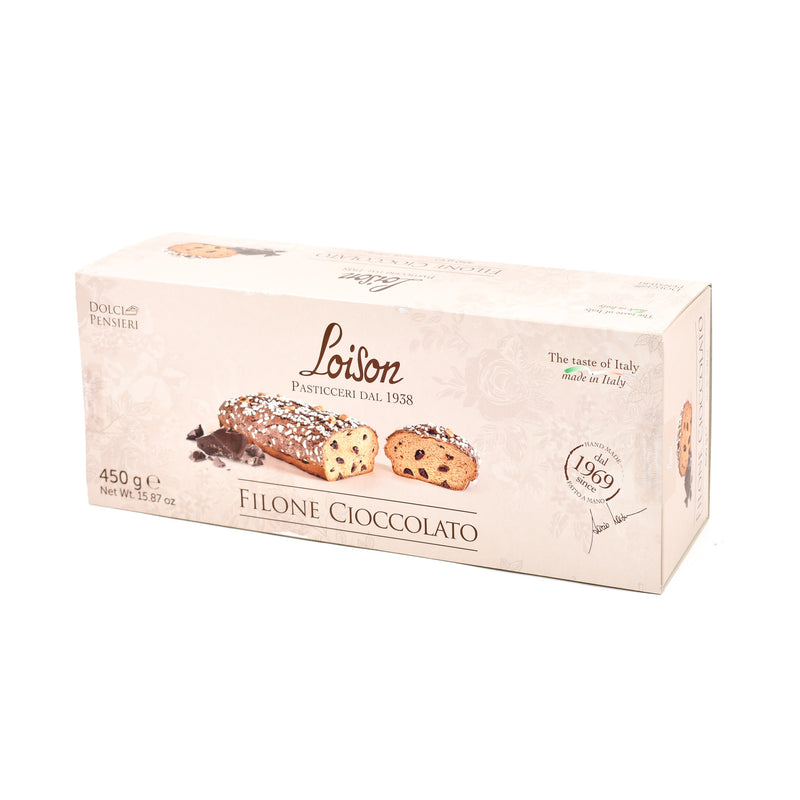 Loison Chocolate Filone 450g Ingredients Chocolate Bars & Confectionery Italian Food