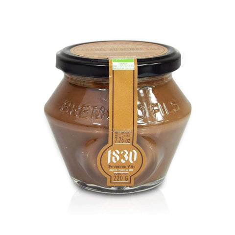 Maison Bremond Hazelnut, Milk And Salted Butter Caramel Chip Spread 220g