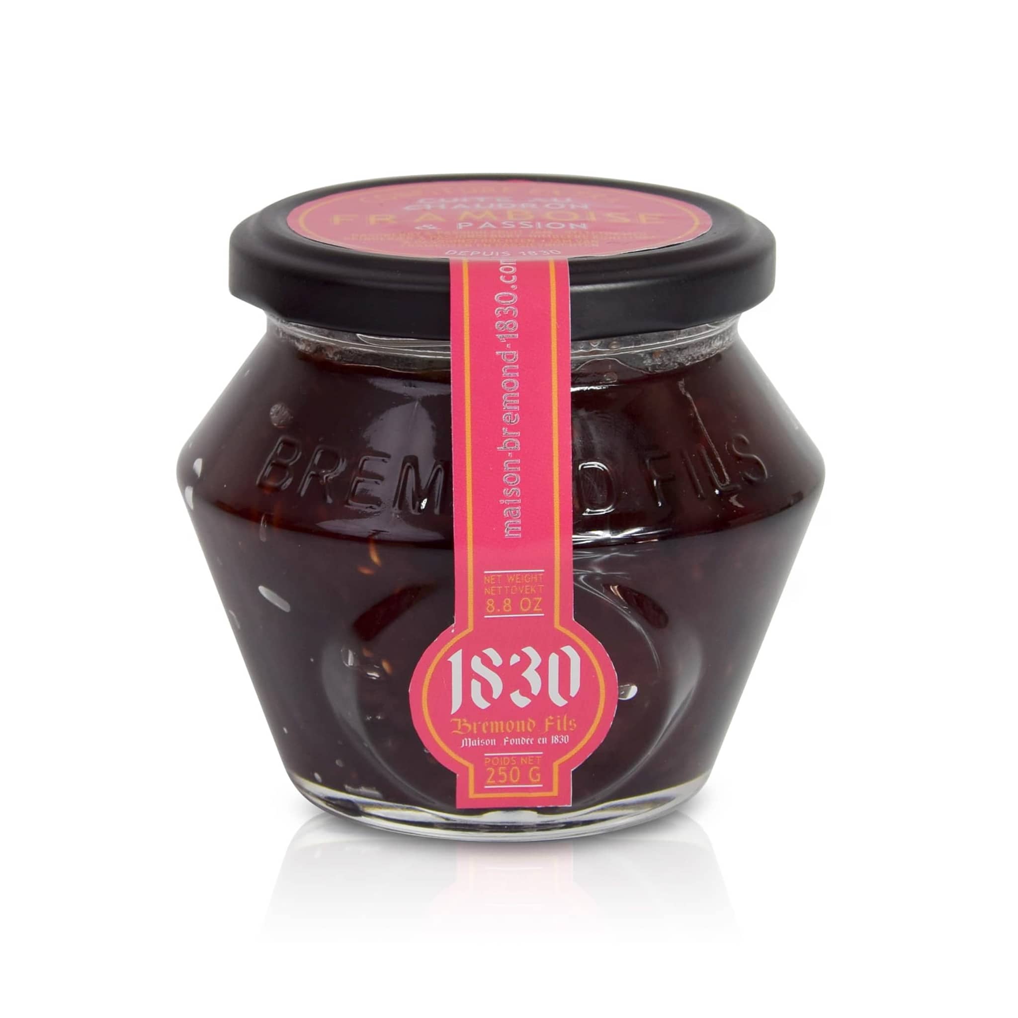 Maison Bremond Raspberry & Passion Fruit Jam 250g
