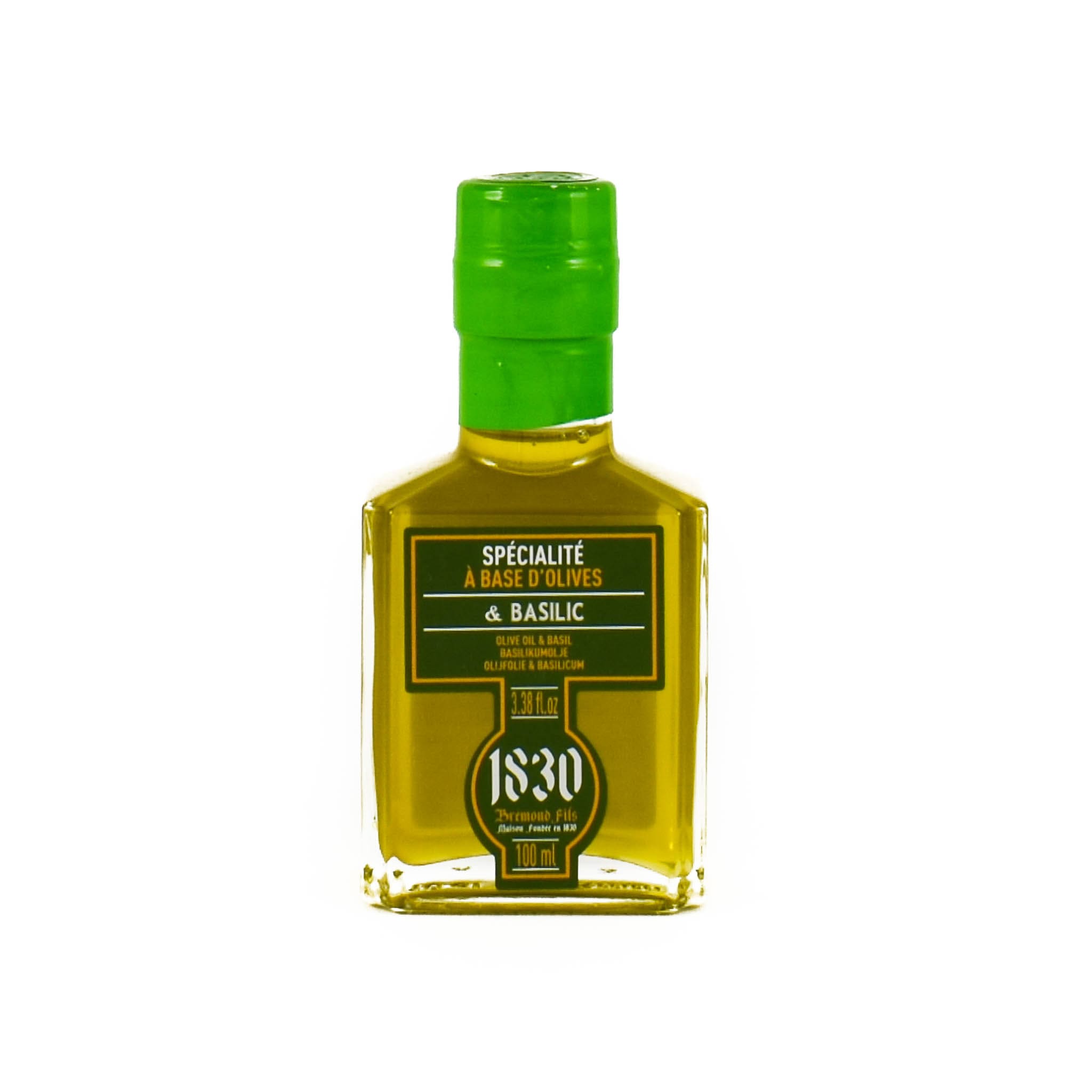 Maison Bremond Basil Flavoured Olive Oil 100ml