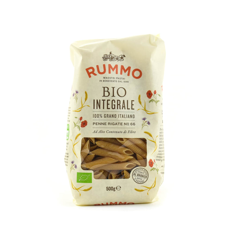 Rummo Wholemeal Organic Penne Rigate 500g