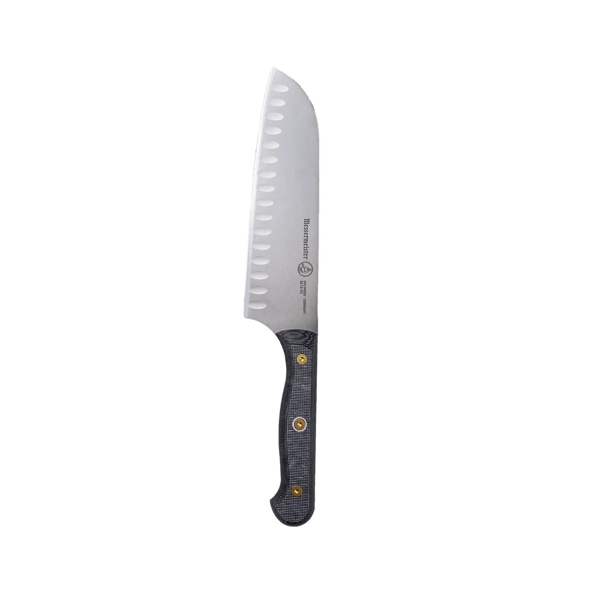 Messermeister Custom Chef Scalloped Santoku Knife 18cm